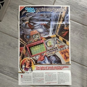 Chips Ahoy! Premium Poster 1985, Fate Sarah Star Base 11"x17" Vintage, J Nabisco - Picture 1 of 14