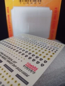 1/24 Ferrari Logos 3D Decal Set from Babibi Models - DVT-01005 - Free Shipping!! - Picture 1 of 4