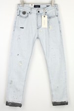 SCOTCH & SODA Size 32/32 Men Jeans Ripped Stained Denim Dean Loose Taper Fit