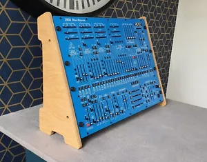 Behringer 2600 Blue Marvin Gray Meanie - Oak Veneer 8U Dual Angle Stand - Picture 1 of 9