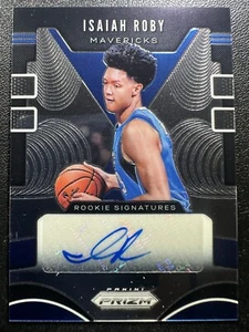 Isaiah Roby 2019-20 Panini Prizm Rookie Signature Auto RC - Picture 1 of 2