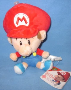 Peluche Super Mario Bros Baby Mario 6" All Star Little Buddy - Imagen 1 de 4
