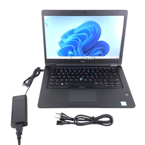 Dell Latitude 5490 14" Laptop i5-8350U 8GB RAM 256GB NVMe SSD Win 11 Pro H3229 - Picture 1 of 19