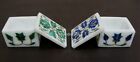 2.5 x 1.5" Marble Jewelry Box Floral Pattern Inlay Work Pin Box Set of 2 Pieces