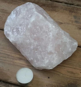 Rosenquarz Rohstein, groß, Brocken XXL rosa Stein aus Brasilien Garten Deko NEU - Bild 1 von 6