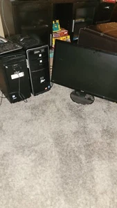 Desktop Computer Tower Combo /W Mouse, Keyboard and Monitor !!! - Picture 1 of 9