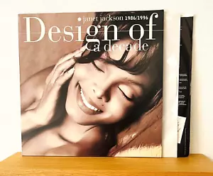 Janet Jackson / Design Of A Decade Vinyl A&M Records 2LP 1996 That's The Way - Picture 1 of 10