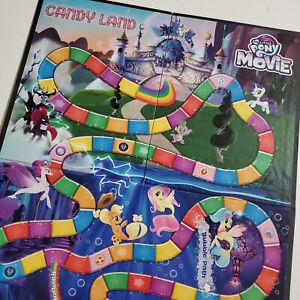 Candy Land My Little Pony Movie Game Replacement Board