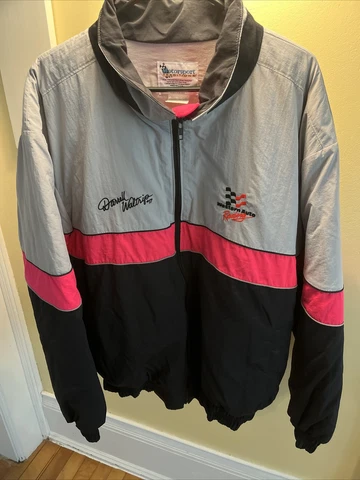 Mens Motorsport Traditions Darrell Waltrip Western Auto Racing Nylon Jacket XXL Cover