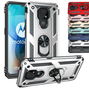 Magnetic Shockproof Back Bumper Cover Case for Motorola E20 E30 G22 G51 G Stylus - Picture 1 of 19