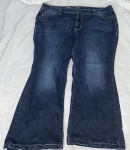 lane bryant distinctly boot jeans 22 Petite - Picture 1 of 10