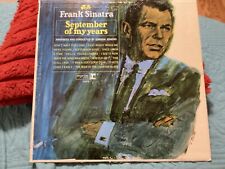 FRANK SINATRA SEPTEMBER OF MY YEARS MONO Reprise 1014F/FREE POSTAGE!!!