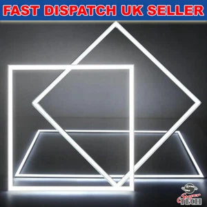 48W Rahmen Umrandung Rand Licht Panel 600x600mm kaltweiß hell Lampenzelle UK - Bild 1 von 5