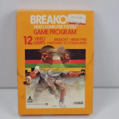 Breakout - Boxed with Manual - Atari 2600 , Trusted Oz Seller Free Postage  - Image 1 of 4