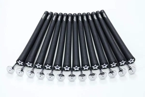 elitegrips Golf Grips S48 (13-Piece Set) Berlina Black with Backline - Picture 1 of 6