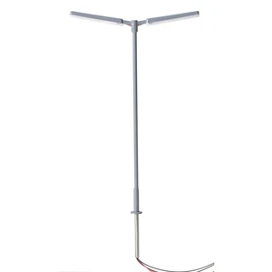Atlas N Scale Double-Arm Parking Lot Light 3-Pack with Cool White LED (Gray) - Picture 1 of 1