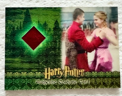 Harry Potter Viktor Krum Screen worn Costume Card  Goblet of Fire C12  #091/470 - Image 1 of 4