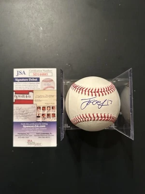 Jace Laviolette Autographed Signed Baseball ROMLB Cleveland Guardians JSA Cert - Image 1 of 2