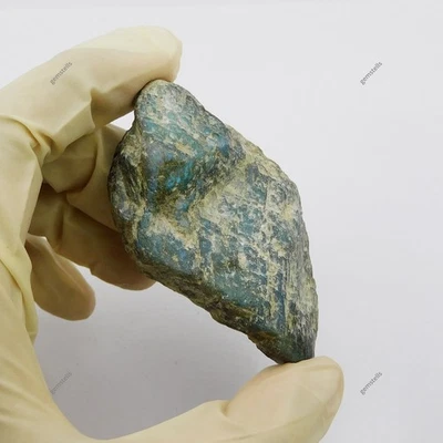 Huge Size Rough 384.55 Ct Natural Multi Color Sapphire Loose Gemstone CERTIFIED - Image 1 of 4