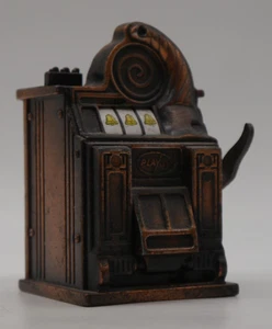Bleistiftanspitzer Metall - Slotmaschine / Spielautomat - Setzkastenobjekt - Bild 1 von 3