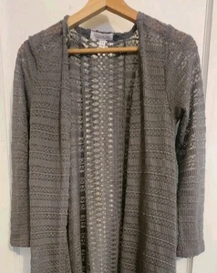 aeropostale Grey Light Weight Comfortable Soft cardigan - Picture 1 of 3