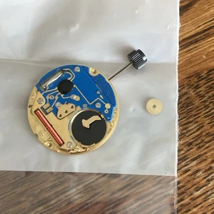 VTG Quartz ETA 955 412 7 jewel men's wrist watch movement, Sold As Is, NR - Picture 1 of 5