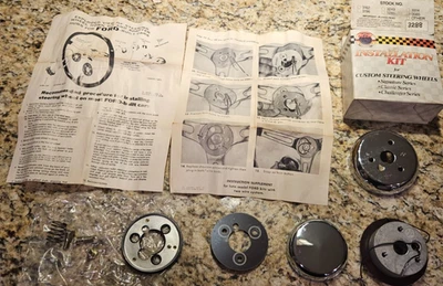 new 1989-1994 Ford ranger bronco II Grant chrome Steering Wheel Adapter Kit 3288 - Image 1 of 4