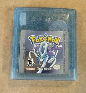 Pokemon Cristal (Color Game Boy) Auténtico Probado Juego Cartucho Batería Seca - Imagen 1 de 15