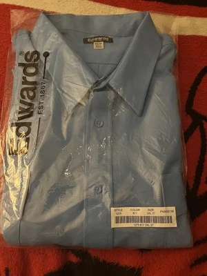 Medium Blue Security/Police Officer Shirt 3XL - Image 1 of 4