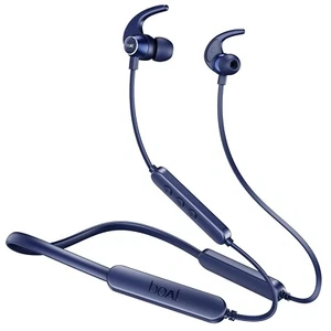 boAt Rockerz 255 Pro+, 60HRS Battery, Fast Charge (Navy Blue) - Picture 1 of 8