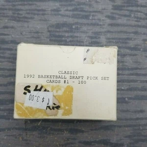 1992 Classic Draft Picks Basketball Complete 1 - 100 - Picture 1 of 3