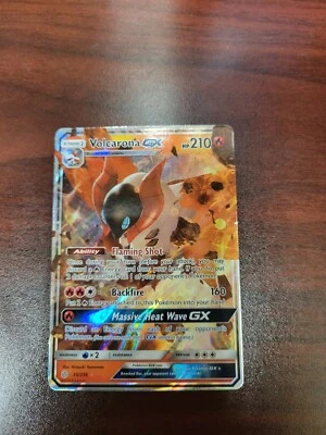 Pokémon TCG Volcarona GX Sun & Moon - Cosmic Eclipse 35/236 Holo Ultra Rare - Image 1 of 2