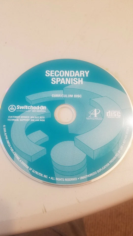 Switched on Schoolhouse Secondary Spanish - Image 1 of 1