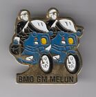 Rare Pins Pin's .. Gendarmerie Nationale Moto Bmw Bmo Brigade Melun Idf 77 ~El