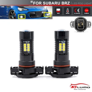 2x PSX24W Red LED DRL Bulbs Daytime Running Light Lamp For Jeep Dodge Subaru BRZ - Bild 1 von 7