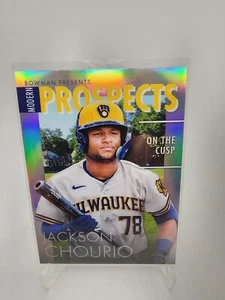 2023 Bowman - Modern Prospects #MP-12 Jackson Chourio (RC) - Foto 1 di 2
