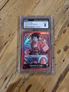 ONE PIECE Monkey D Luffy ST01-001 PSA 10 ERRATA - Picture 1 of 1