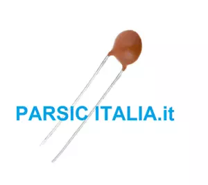 CONDENSATORE 1nF 50V CERAMICO A DISCO Y5P 0.001uF P=2,54 10% ( = 100 PEZZI ) - Foto 1 di 4