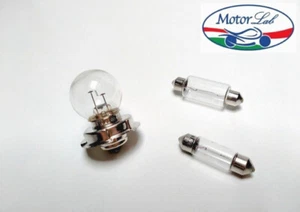 KIT LAMPADE LAMPADINE 12 VOLT MODIFICA Vespa 50 L N R Special - Foto 1 di 1