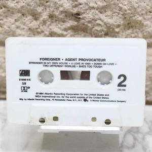 Foreigner Agent Provocateur Cassette Tape ONLY #2 - Picture 1 of 3