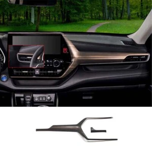 Panel de control consola central madera grano tablero para Toyota Highlander 2020-2023 - Imagen 1 de 6