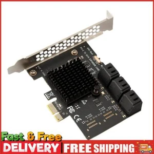 Carte d'extension PCI Express 1X vers SATA3.0 6 ports Riser PCI-E X1/X4/X8/X16 PCI-E - Photo 1/11