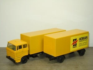  Daf 2800 Truck & Trailer Homan Elektrotechniek - Lion Car Holland 1:50 *48036 - Bild 1 von 6