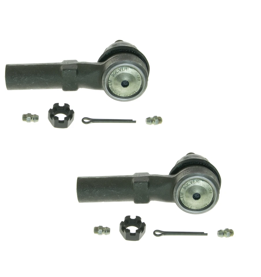 Pair Set of 2 Outer Steering Tie Rod Ends Moog for Saturn L100 LS LS1 LW300 - Image 1 of 1