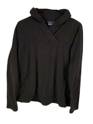 Suéter Patagonia M Mediano Para Mujer Marrón Polar Capucha Top Hecho en EE. UU. Usado Foto 1 de 4