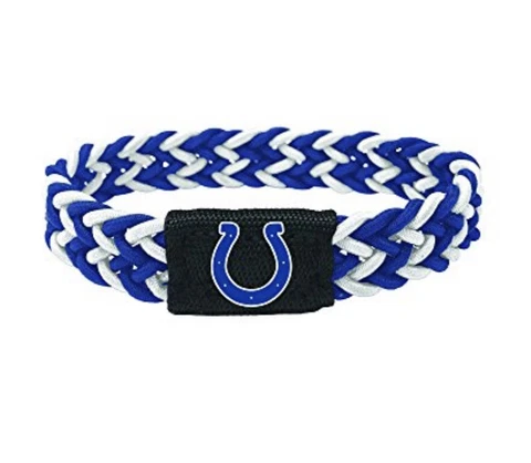 NFL Indianapolis Colts Braided Elastic Bracelet  Colts Unisex Bracelet Cover