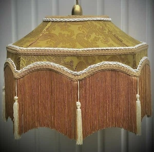 Downton Abbey Paisley Lampshades To Match Curtains Cushions Blinds Duvets Quilts - Picture 1 of 6