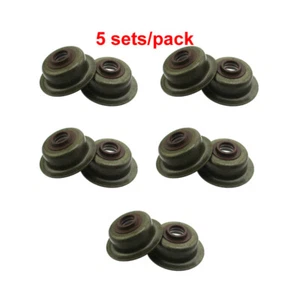 5x Joints De Tige De Soupape Pour Honda 12209-ZH8-003 GX120 GX160 GX200 - Picture 1 of 12
