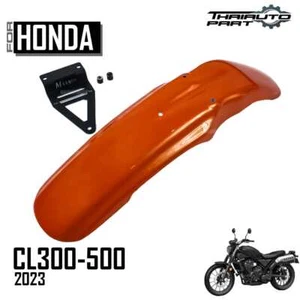 FENDER FRONT FAIRING ORANGE FIT FOR HONDA SCL CL 300 500 2023-2024 - Picture 1 of 12