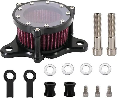 Kit de filtro de admisión de filtro de aire para Harley Sportster XL883 XL1200 1988-2020 48 72 Foto 1 de 4